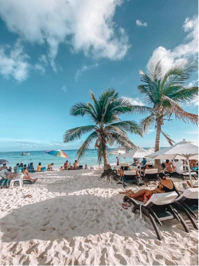 Akbal Playa - Beach Zone Плая-дель-Кармен Экстерьер фото